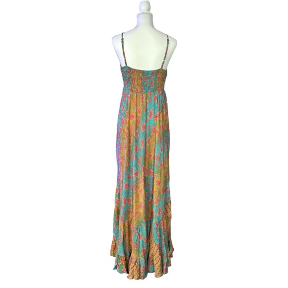 Karma Highway Bohemian Maxi Dress Long Flowy Free -Spirited Summer Floral Size M - Picture 3 of 12